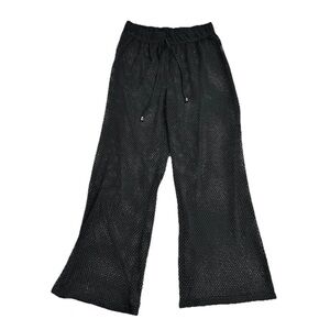 Club Z Collection Black Swimsuit Cover Up Pants,Size M